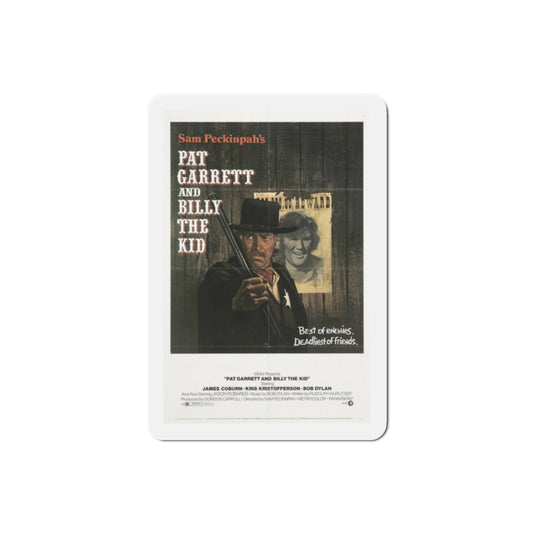 Pat Garrett and Billy the Kid 1973 Movie Poster Die-Cut Magnet-2 Inch-The Sticker Space