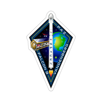 Paz (SpaceX) STICKER Vinyl Die-Cut Decal-3 Inch-The Sticker Space