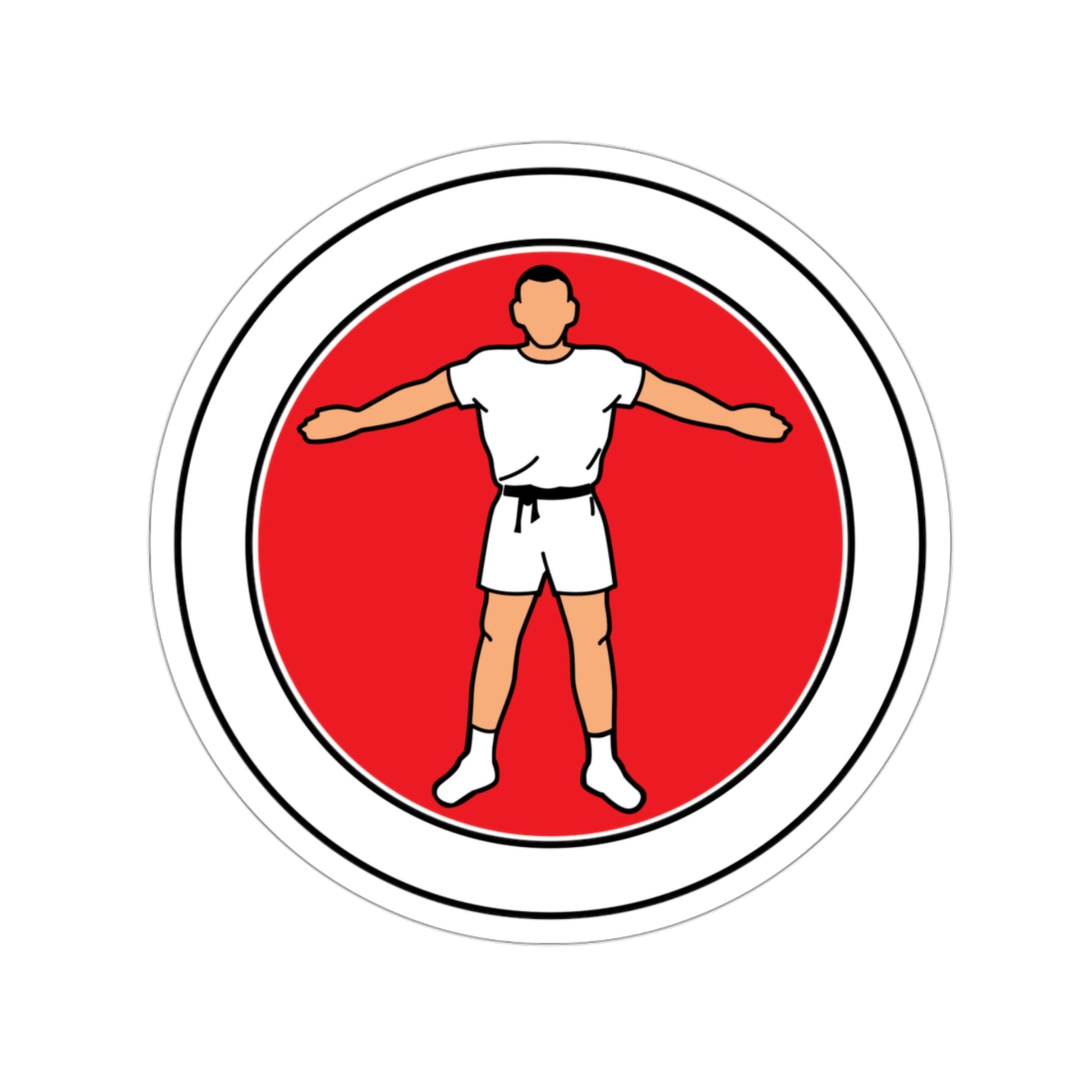 Personal Fitness (Boy Scouts Merit Badge) STICKER Vinyl Die-Cut Decal-3 Inch-The Sticker Space