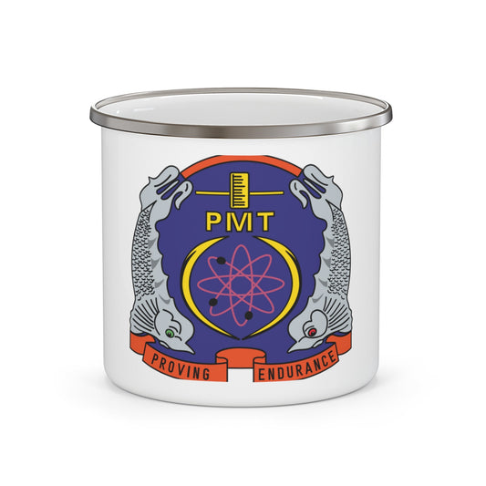 PMT NLON Performance Monitoring Team (U.S. Navy) Enamel Mug 12oz-12oz-The Sticker Space