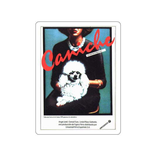 POODLE 1979 Movie Poster STICKER Vinyl Die-Cut Decal-White-The Sticker Space