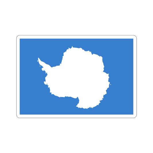 Proposed Flag of Antarctica Graham Bartram STICKER Vinyl Die-Cut Decal-2 Inch-The Sticker Space