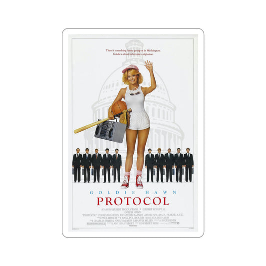 Protocol 1984 Movie Poster STICKER Vinyl Die-Cut Decal-6 Inch-The Sticker Space