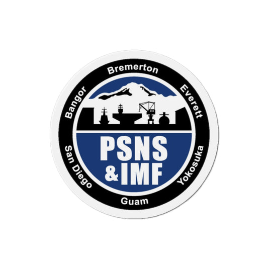 PSNS & IMF (U.S. Navy) Die-Cut Magnet-2" x 2"-The Sticker Space