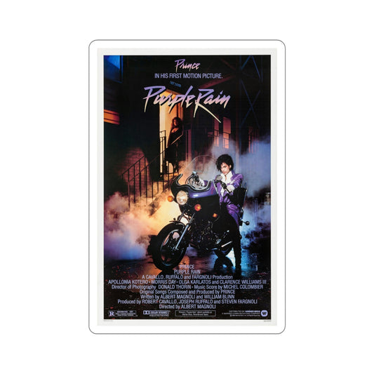 Purple Rain 1984 Movie Poster STICKER Vinyl Die-Cut Decal-6 Inch-The Sticker Space