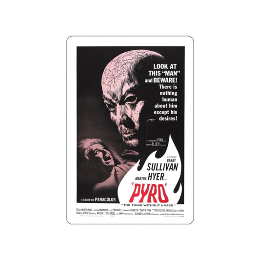 PYRO 1964 Movie Poster STICKER Vinyl Die-Cut Decal-White-The Sticker Space