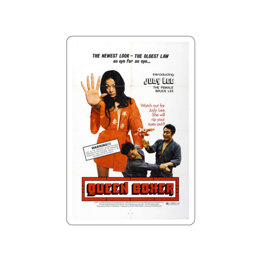 QUEEN BOXER 1972 Movie Poster STICKER Vinyl Die-Cut Decal-White-The Sticker Space