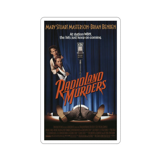 Radioland Murders 1994 Movie Poster STICKER Vinyl Die-Cut Decal-6 Inch-The Sticker Space