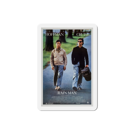Rain Man 1988 Movie Poster Die-Cut Magnet-2" x 2"-The Sticker Space