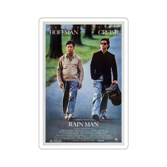 Rain Man 1988 Movie Poster STICKER Vinyl Die-Cut Decal-6 Inch-The Sticker Space