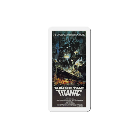 Raise the Titanic 1980 Movie Poster Die-Cut Magnet-3" x 3"-The Sticker Space