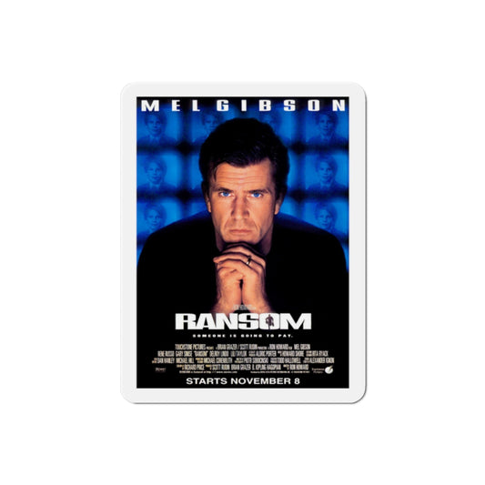 Ransom 1996 Movie Poster Die-Cut Magnet-2" x 2"-The Sticker Space