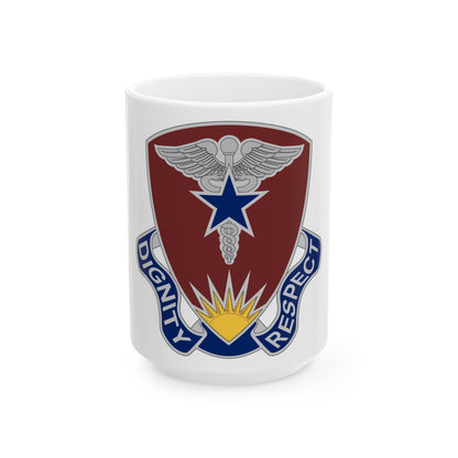 Regional Health Command Europe (U.S. Army) White Coffee Mug-15oz-The Sticker Space