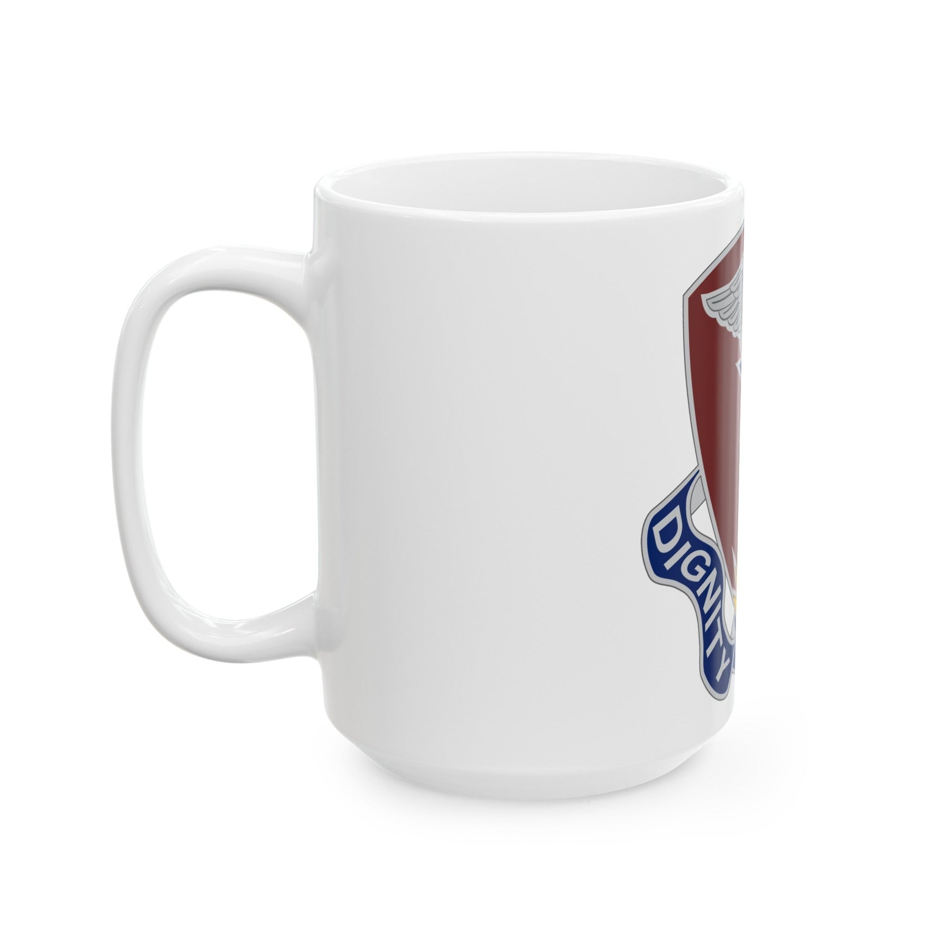 Regional Health Command Europe (U.S. Army) White Coffee Mug-The Sticker Space