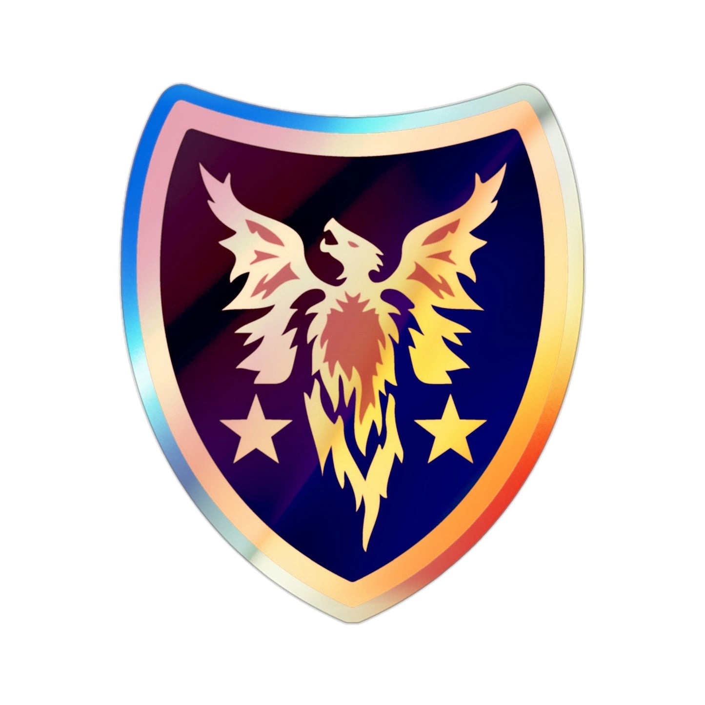 Reserve Aviation Command (U.S. Army) Holographic STICKER Die-Cut Vinyl Decal-2 Inch-The Sticker Space