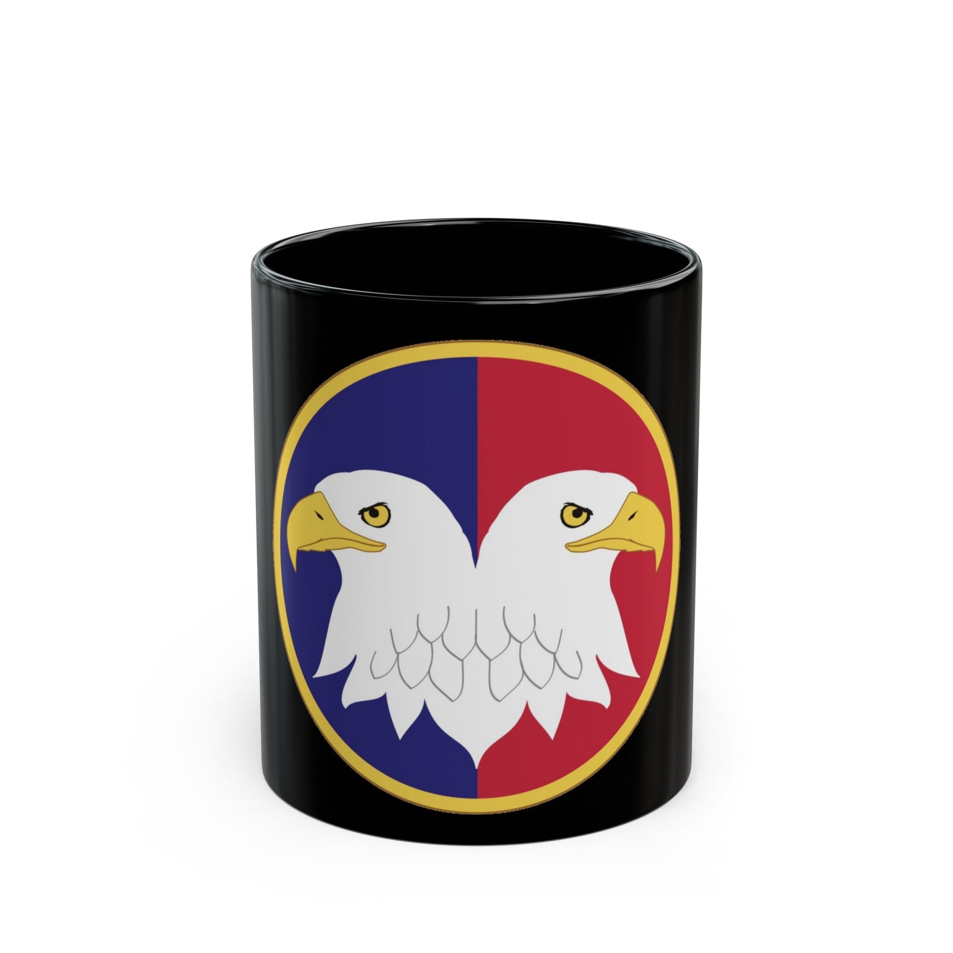Reserve Command (U.S. Army) Black Coffee Mug-11oz-The Sticker Space
