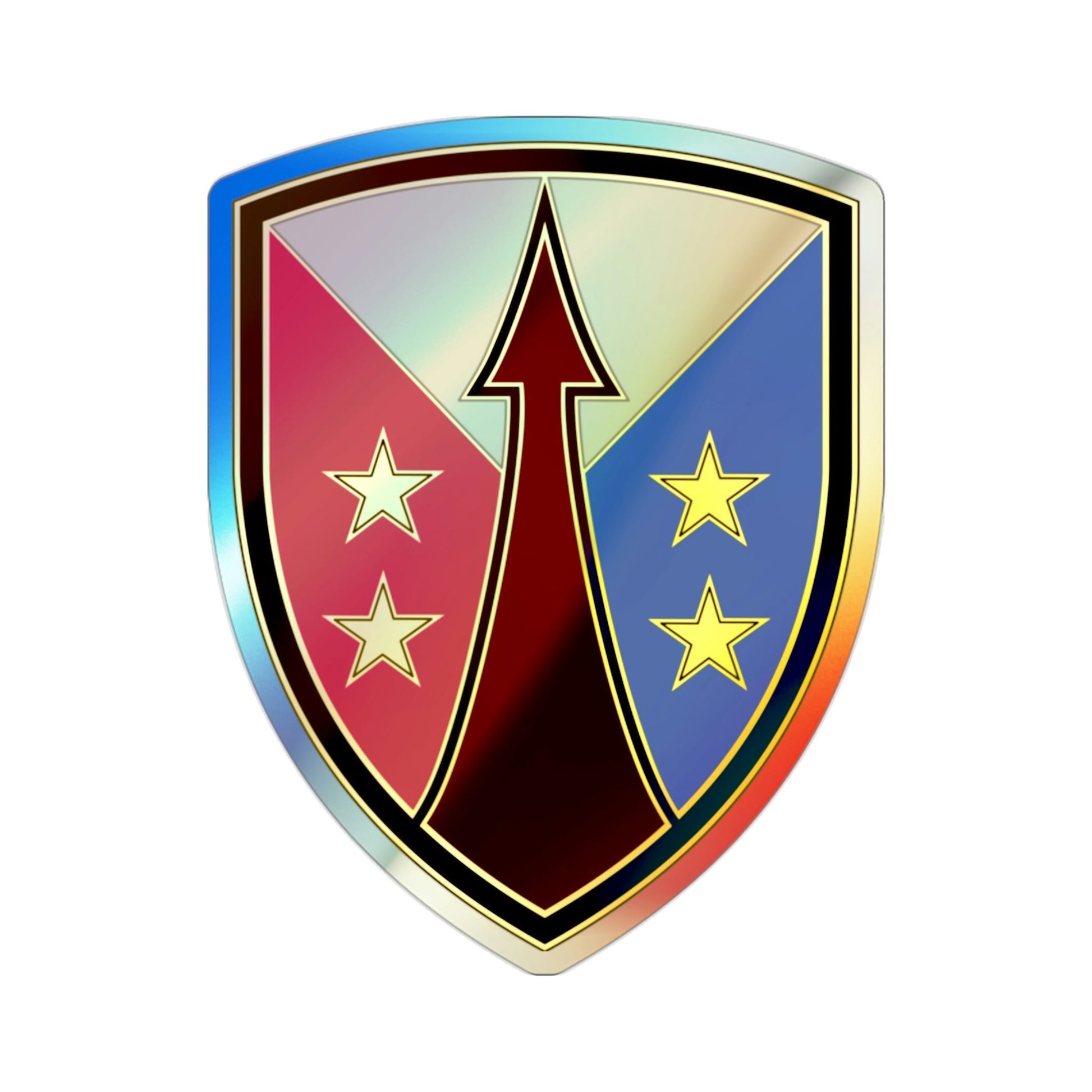 Reserve Sustainment Command (U.S. Army) Holographic STICKER Die-Cut Vinyl Decal-2 Inch-The Sticker Space
