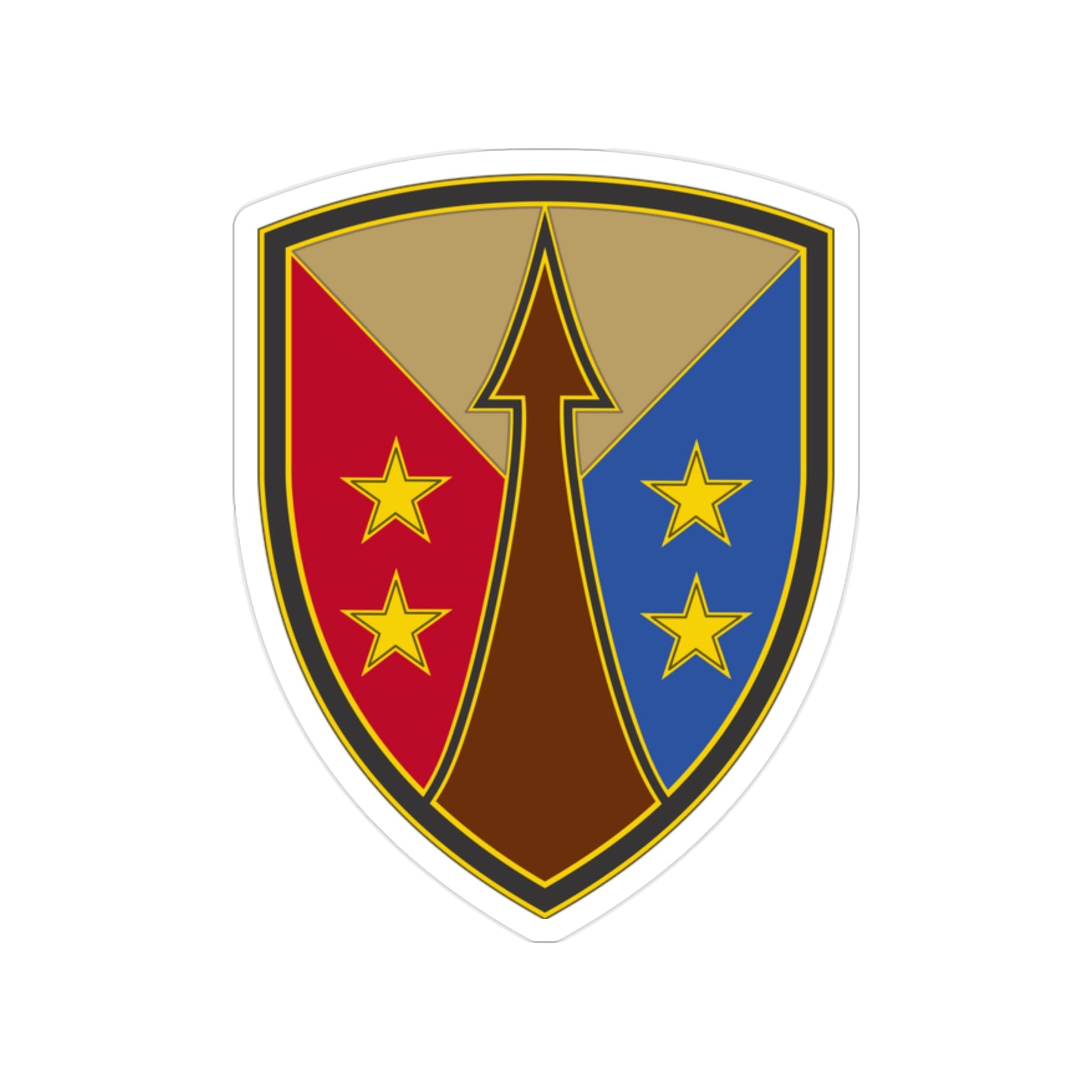 Reserve Sustainment Command (U.S. Army) Transparent STICKER Die-Cut Vinyl Decal-2 Inch-The Sticker Space