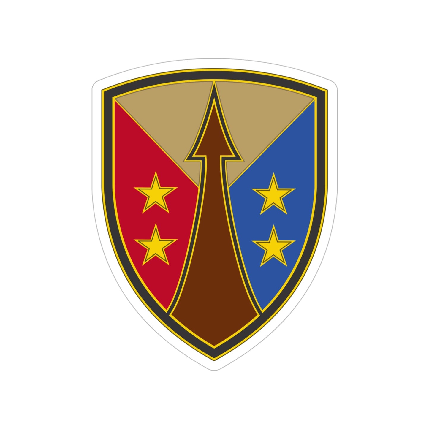Reserve Sustainment Command (U.S. Army) Transparent STICKER Die-Cut Vinyl Decal-5 Inch-The Sticker Space