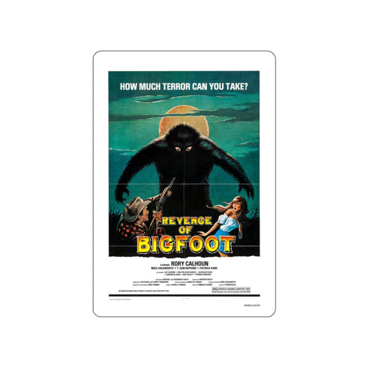 REVENGE OF BIGFOOT 1979 Movie Poster STICKER Vinyl Die-Cut Decal-White-The Sticker Space