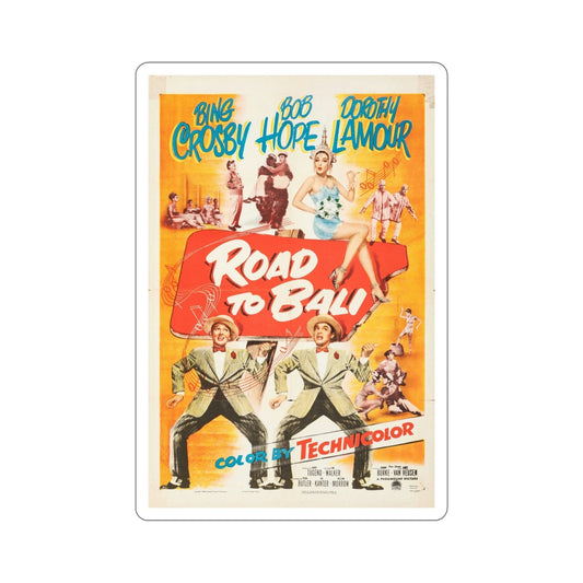 Road to Bali 1952 Movie Poster STICKER Vinyl Die-Cut Decal-6 Inch-The Sticker Space