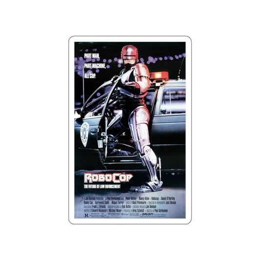 ROBOCOP 1987 Movie Poster STICKER Vinyl Die-Cut Decal-White-The Sticker Space