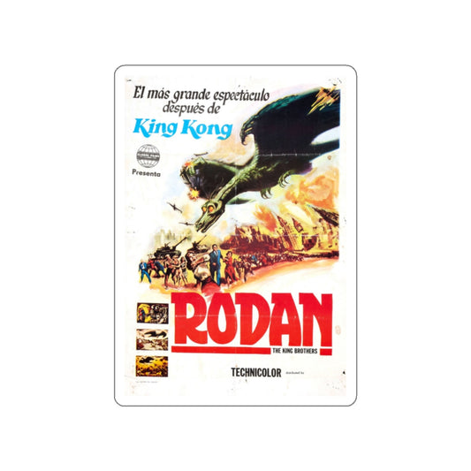 RODAN (2) 1956 Movie Poster STICKER Vinyl Die-Cut Decal-The Sticker Space