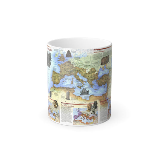 Roman Empire (1997) (Map) Color Changing Mug 11oz
