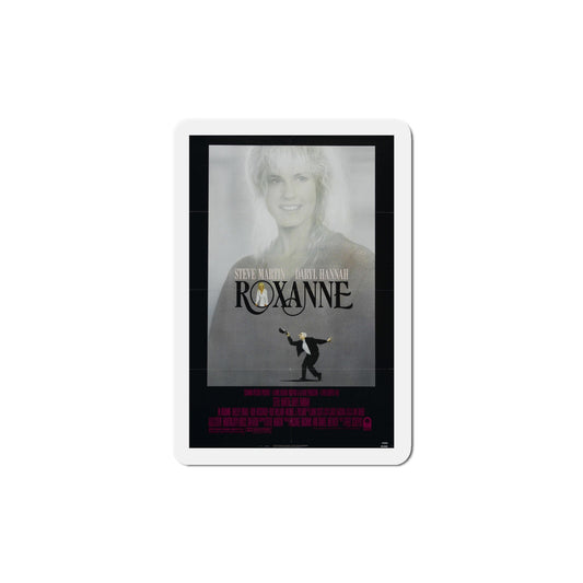 Roxanne 1987 Movie Poster Die-Cut Magnet-5" x 5"-The Sticker Space
