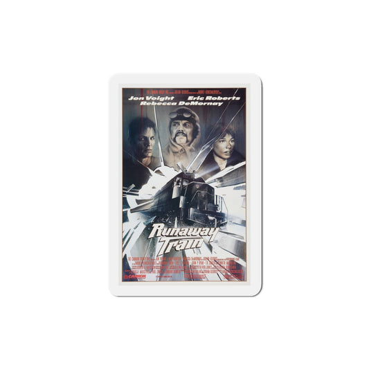 Runaway Train 1986 Movie Poster Die-Cut Magnet-4" x 4"-The Sticker Space