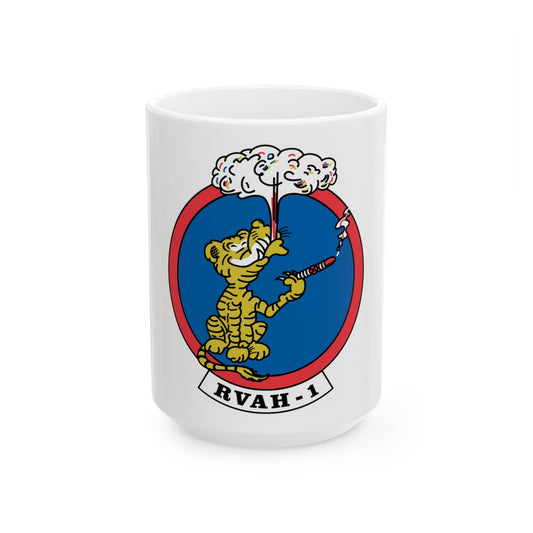 RVAH 1 (U.S. Navy) White Coffee Mug-15oz-The Sticker Space