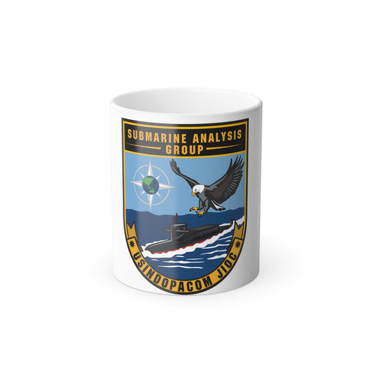 SAG USINDOPACOM JIOC (U.S. Navy) Color Changing Mug 11oz-11oz-The Sticker Space