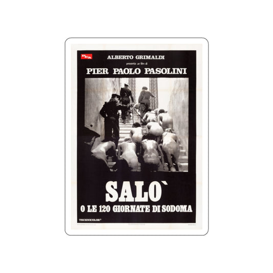 SALO 1975 Movie Poster STICKER Vinyl Die-Cut Decal-White-The Sticker Space