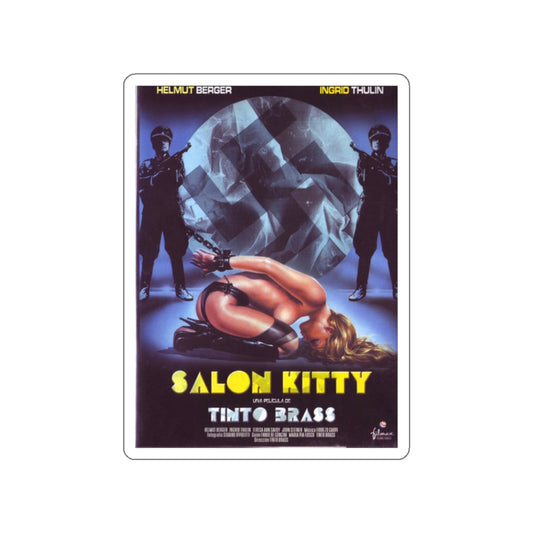 SALON KITTY 1976 Movie Poster STICKER Vinyl Die-Cut Decal-White-The Sticker Space