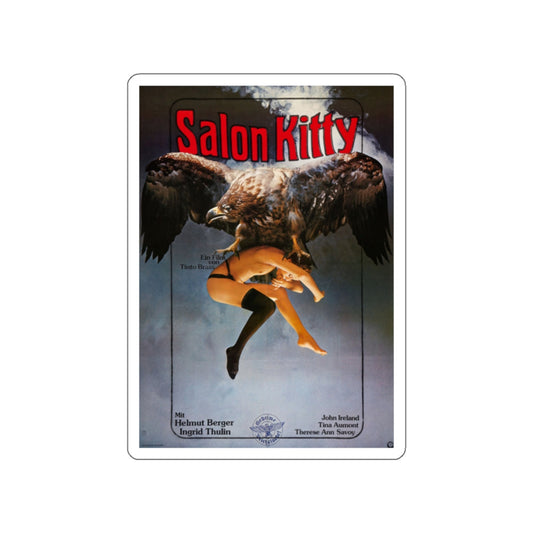 SALON KITTY (2) 1976 Movie Poster STICKER Vinyl Die-Cut Decal-White-The Sticker Space