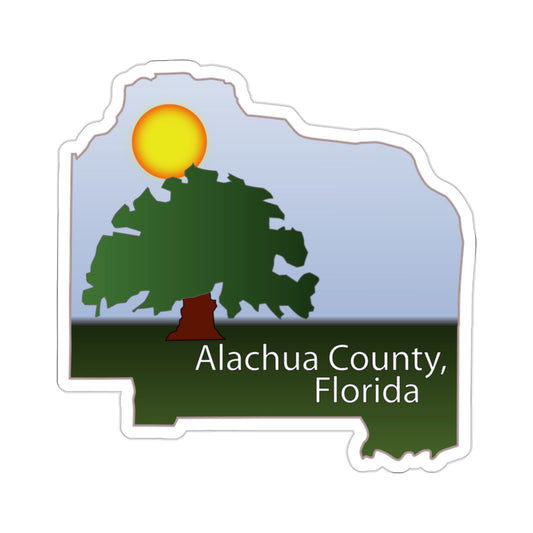 Seal of Alachua County, Florida USA STICKER Vinyl Die-Cut Decal-2 Inch-The Sticker Space