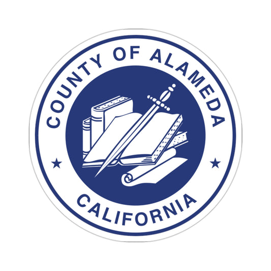 Seal of Alameda County, California USA STICKER Vinyl Die-Cut Decal-2 Inch-The Sticker Space