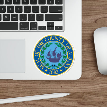 Seal of Albany County, New York USA STICKER Vinyl Die-Cut Decal-The Sticker Space