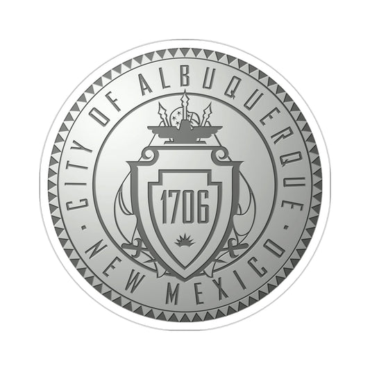 Seal of Albuquerque, New Mexico USA STICKER Vinyl Die-Cut Decal-2 Inch-The Sticker Space