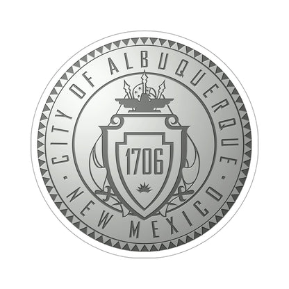 Seal of Albuquerque, New Mexico USA STICKER Vinyl Die-Cut Decal-4 Inch-The Sticker Space