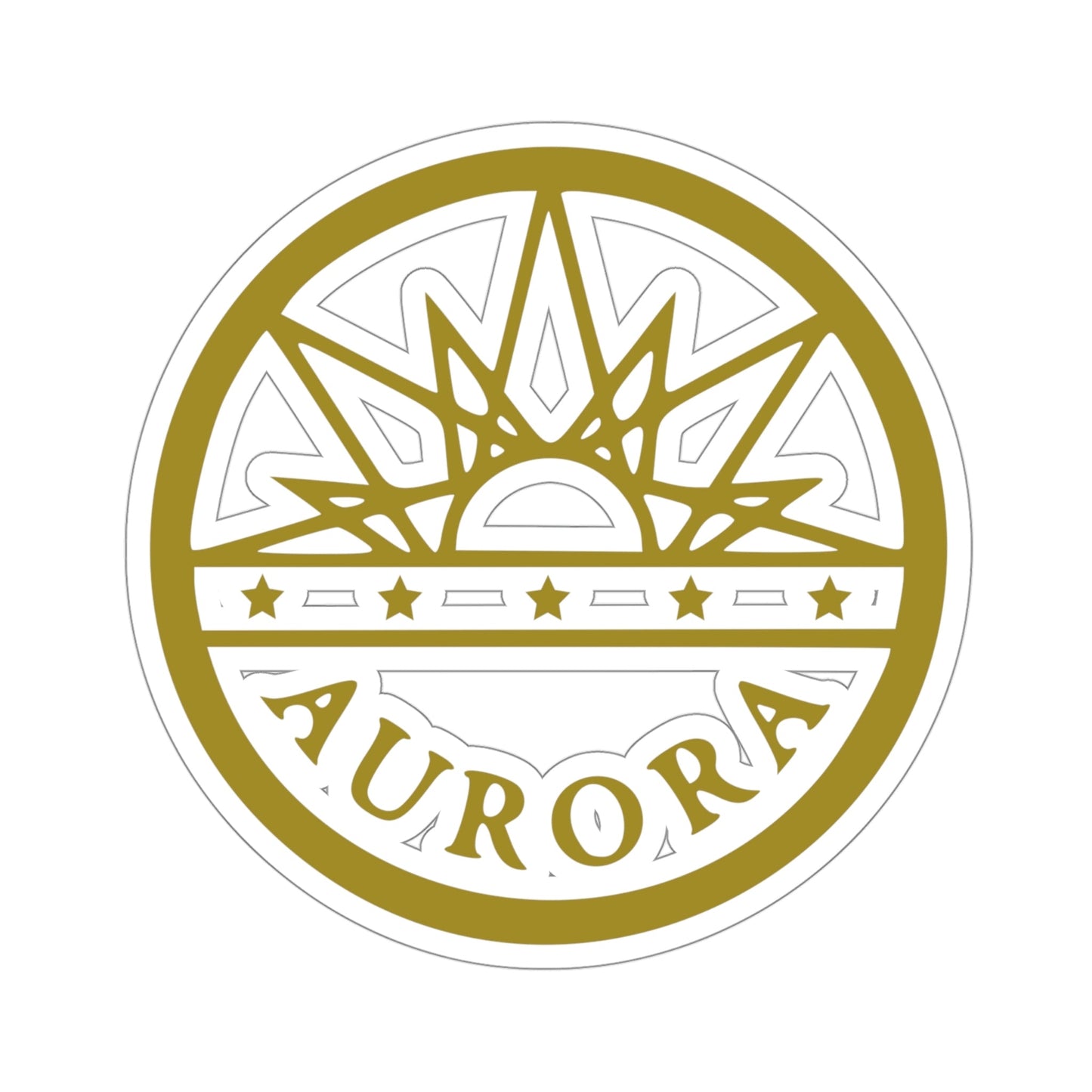 Seal of Aurora Colorado USA STICKER Vinyl Die-Cut Decal-4 Inch-The Sticker Space