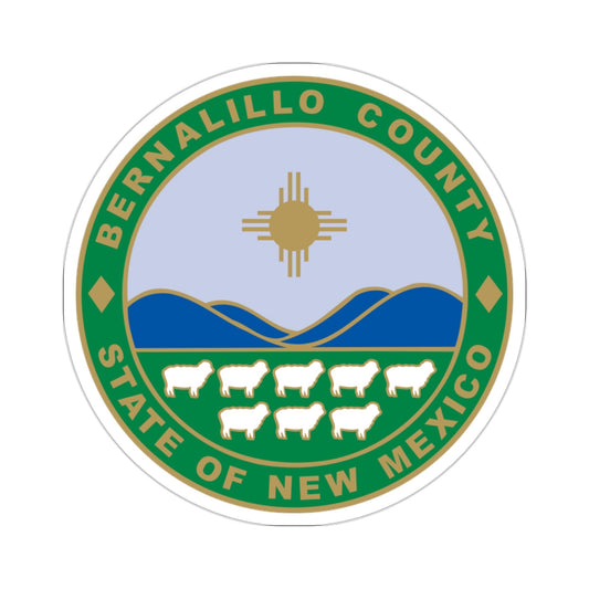 Seal of Bernalillo County, New Mexico USA STICKER Vinyl Die-Cut Decal-2 Inch-The Sticker Space