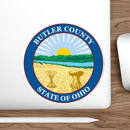 Seal of Butler County, Ohio USA STICKER Vinyl Die-Cut Decal-The Sticker Space