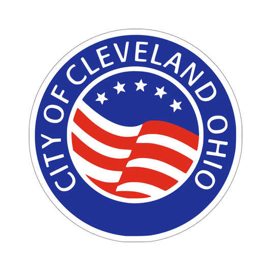 Seal of Cleveland Ohio USA STICKER Vinyl Die-Cut Decal-6 Inch-The Sticker Space