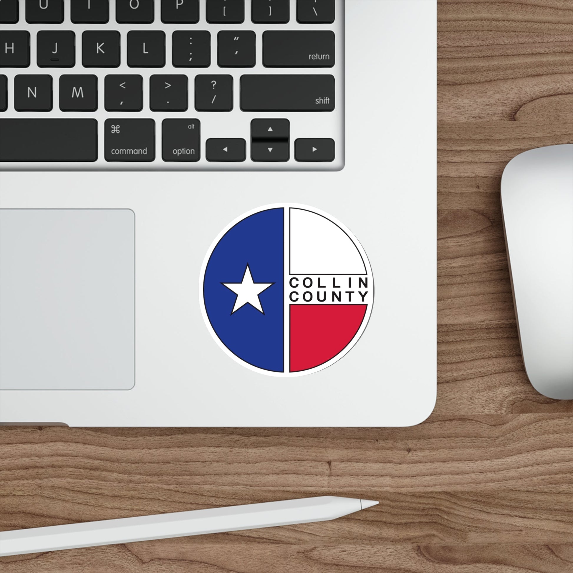 Seal of Collin County, Texas USA STICKER Vinyl Die-Cut Decal-The Sticker Space