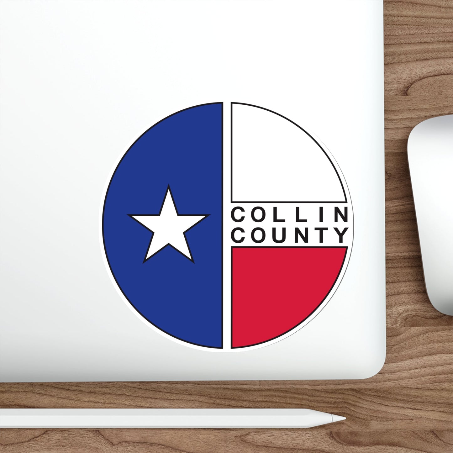 Seal of Collin County, Texas USA STICKER Vinyl Die-Cut Decal-The Sticker Space