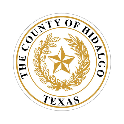 Seal of Hidalgo County, Texas USA STICKER Vinyl Die-Cut Decal-5 Inch-The Sticker Space