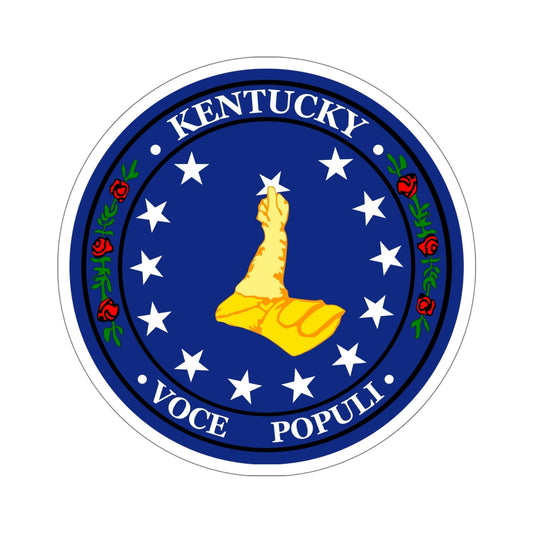 Seal of Kentucky Confederate Shadow Government STICKER Vinyl Die-Cut Decal-6 Inch-The Sticker Space