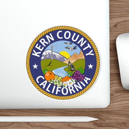 Seal of Kern County, California USA STICKER Vinyl Die-Cut Decal-The Sticker Space