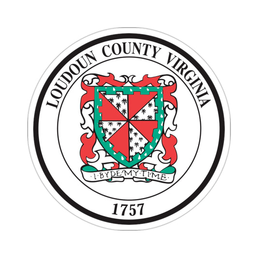 Seal of Loudoun County, Virginia USA STICKER Vinyl Die-Cut Decal-2 Inch-The Sticker Space